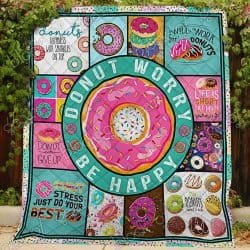 Donut Worry, Be Happy Quilt CT08 Geembi™