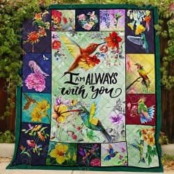 I Am Always With You Hummingbird Quilt MH41 Geembi™