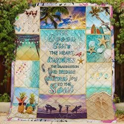 Let The Sea Set You Free Quilt TT219 Geembi™