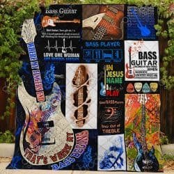 Bass Guitar Quilt Geembi™