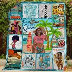 Black Women On The Beach Quilt CT02 Geembi™