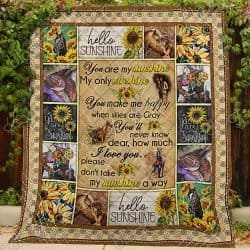 Horses You Are My Sunshine Quilt Geembi™