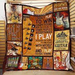Guitar Is My Life Quilt Geembi™