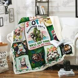Love Sloth Sofa Throw Blanket NH179 Geembi™