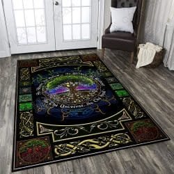 Geembi™ As The Universe, So The Soul - Tree Of Life Living Room Rug