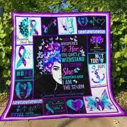 I Am The Storm, Suicide Prevention Awareness Quilt Geembi™