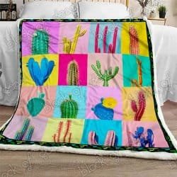 Be A Cactus In A World Of Delicate Flowers Sofa Throw Blanket NH136 Geembi™