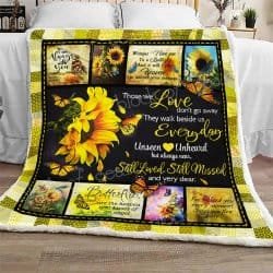 Those We Love Don't Go Away, Butterfly Sofa Throw Blanket Geembi™