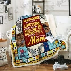Hockey Mom Sofa Throw Blanket NP284 Geembi™