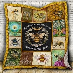 Kind Words Are Like Honey Sweet To The Soul Quilt NH170 Geembi™