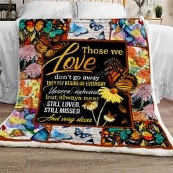 You Are Forever In My Heart - Butterfly Sofa Throw Blanket NP252 Geembi™