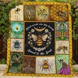 Kind Words Are Like Honey Sweet To The Soul Quilt NH170 Geembi™