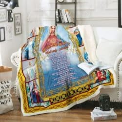 For The Love Of Mother Mary Sofa Throw Blanket Geembi™