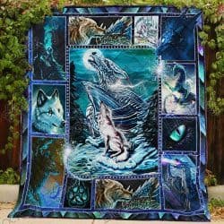 Moonsong Dragon With Wolf Quilt Geembi™