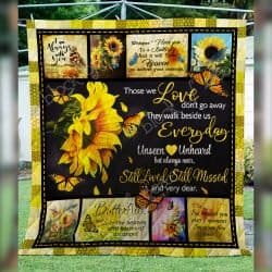 Those We Love Don't Go Away, Butterfly Quilt Geembi™