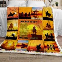 Horseback Riding Sofa Throw Blanket NH181 Geembi™