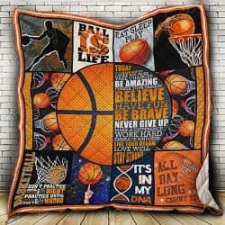 Live Your Dream, Basketball Quilt Geembi™