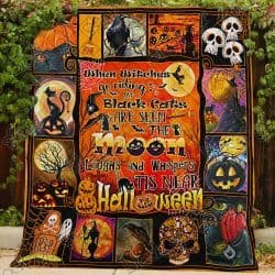 Witch Halloween Decorations Geembi™ Witch Quilt