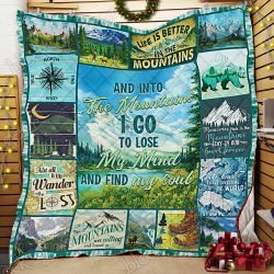 Life Is Better In The Mountains Quilt Geembi™