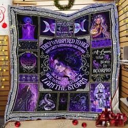 Scorpio Girl - She Is The Storm Quilt Geembi™