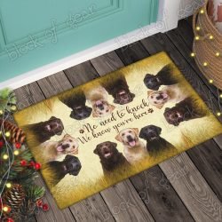 Geembi™ No Need To Knock, We Know You Are Here Doormat