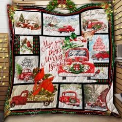 Red Truck Christmas Quilt Geembi™