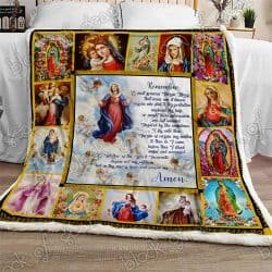 Mother Mary Sofa Throw Blanket NP312 Geembi™