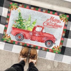 Geembi™ Christmas Truck Home Doormat NH210