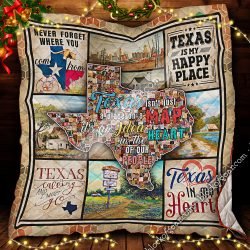 Texas Is My Hometown Quilt CTN127 Geembi™
