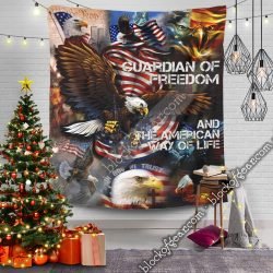 Geembi™ American Eagle, Guardian Of Freedom Tapestry Wall Hanging