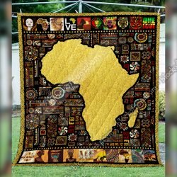 Africa Map Quilt Geembi™