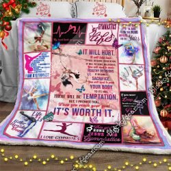 Gymnastics Life  Sofa Throw Blanket Geembi™