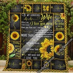 To My Wife, Sunflower Quilt SHB025 Geembi™