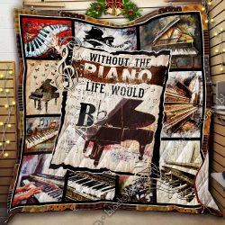 Without The Piano Life Would Bb Quilt Geembi™