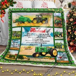 Gift For My Farmer Hubby Sofa Throw Blanket CTN164 Geembi™