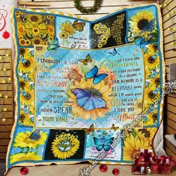 Butterfly And Sunflower  Quilt Geembi™
