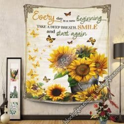 Geembi™ Every Day Is A New Beginning Tapestry Wall Hanging