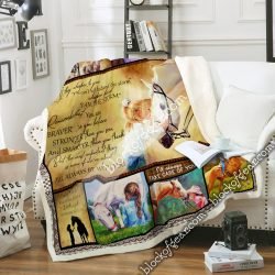 Just A Girl Who Loves Horses Sofa Throw Blanket Geembi™