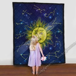 Zodiac Constellations & The Sun. Quilt NKP255 Geembi™