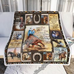 Horseback Riding Sofa Throw Blanket THB1750R Geembi™