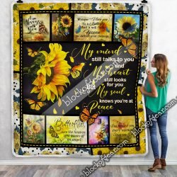 Sunflower, Butterflies In Heaven Sofa Throw Blanket THH993R Geembi™