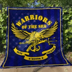 US Navy, Warriors of the sea. Quilt NKP308 Geembi™