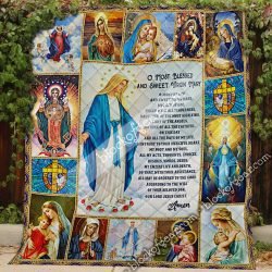 O Most Blessed and Sweet Virgin Mary Quilt Geembi™