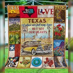  Texas, A Place Our Feet May Leave But Not Our Hearts Quilt NH277 Geembi™