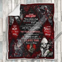To My Only Love, Skull  Sofa Throw Blanket Geembi™