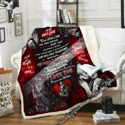 To My Only Love, Skull  Sofa Throw Blanket Geembi™