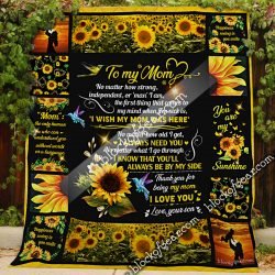 Son To Mom Sunflower Quilt Geembi™