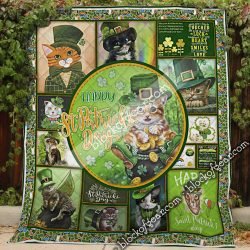 St. Patrick's Day Irish Cat Quilt BB281A Geembi™