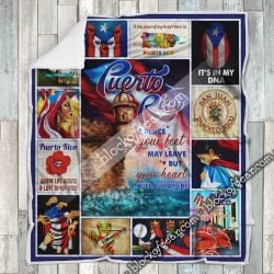 Puerto Rico A Place  Your Heart Will Always Be  Sofa Throw Blanket Geembi™