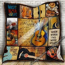 For Music Lovers Guitar Quilt Geembi™